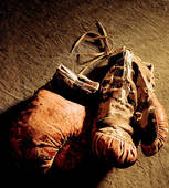 old boxing shoe