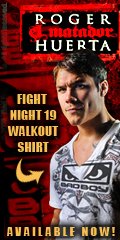 Roger Huerta UFC Fight Night 19 Walk-out Shirt